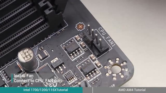 DeepCool AK400 CPU Air Cooler | Installation смотреть онлайн