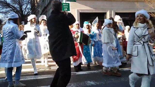 В лесу родилась ёлочка, Нью Йорк, Новый год 2019