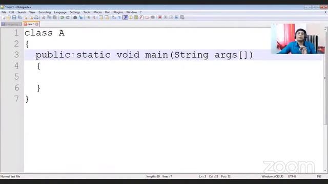 Compile and Run Java Program in CMD | Java Live WorkShop For beginners in Hindi смотреть онлайн