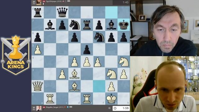 шахматы ЛЕГЕНДУ РАЗГРОМИЛ Сергей Жигалко - Гата Камский смотреть онлайн