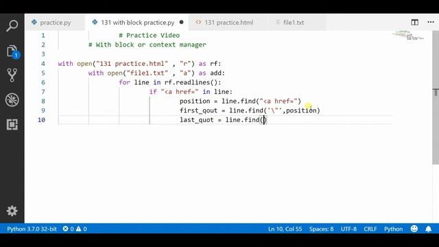Context manager Practice || Python tutorial смотреть онлайн