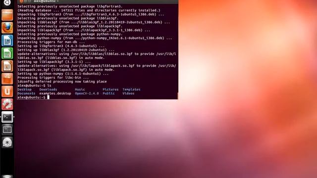 Установка OpenCV на Ubuntu 12 04 смотреть онлайн