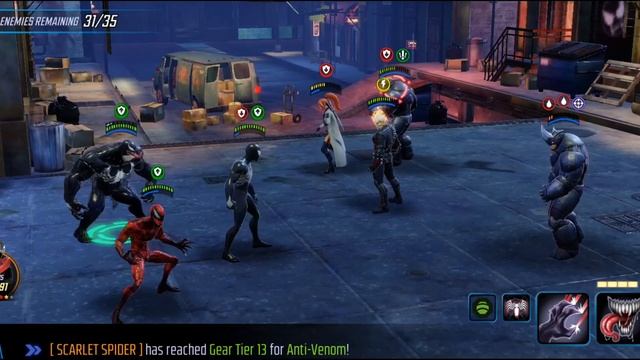 Marvel Strike Force - DD3 last node смотреть онлайн