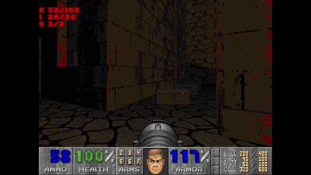 Doom2: No Rest For The Living: Map 8 Ultra Violence 100% With Commentary