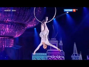 Карина Ситдикова - Воздушная гимнастика в кольце // Синяя птица 2016