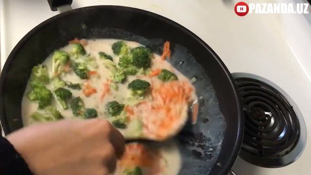 Bahodirlar Bo’tqasi! Qaymoqsiz Krem-sup Retsepti/ Брокколи Крем-Суп