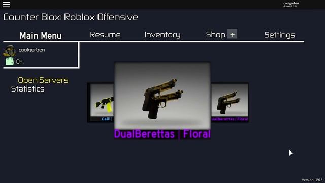 COUNTER-BLOX: ROBLOX OFFENSIVE CASE OPENING #7 смотреть онлайн