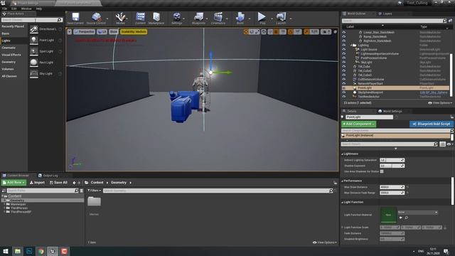 Оптимизация с помощью Distance Culling и Cull Distance Volume в Unreal Engine смотреть онлайн