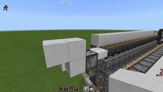 75 Furnace Rotating Smelting Array - Minecraft Bedrock Redstone Tutorial смотреть онлайн