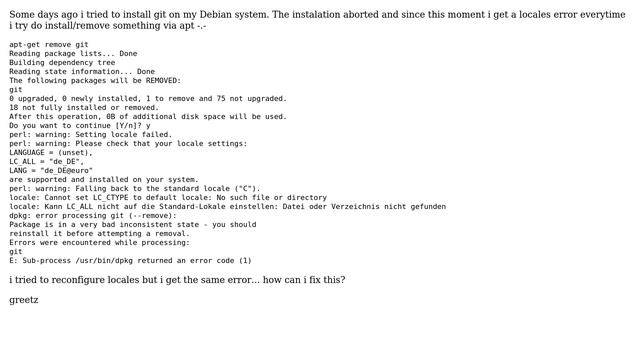 DevOps & SysAdmins: Problem with locales after git installation (3 Solutions!!) смотреть онлайн