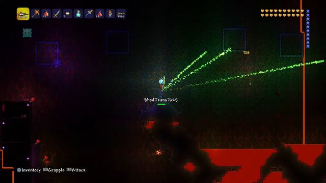 Terraria walk through walls HACK смотреть онлайн