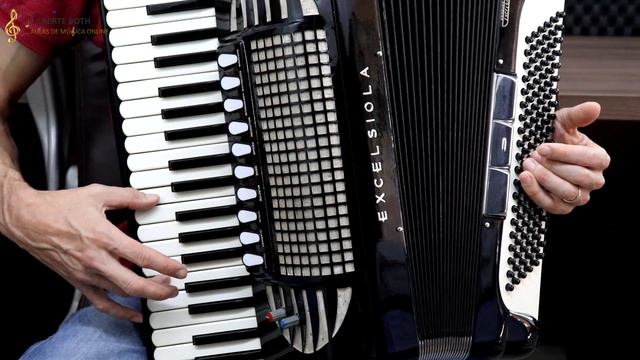 Vídeo Aula de Acordeon - ESTRADA DA VIDA (Como Tocar) смотреть онлайн