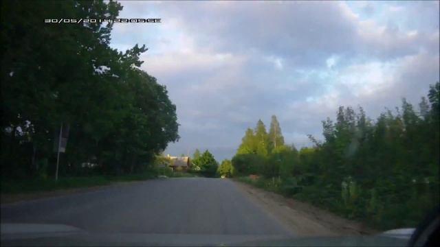 Дорога из Усть-Луги в поселок Котельский. Кингисеппский район KINGISEPP.RU