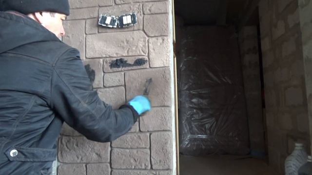Имитация камня на стене смотреть онлайн