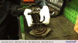 Замена коллектора якоря генератора