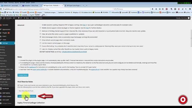 Hostgator Wordpress WP Supercache plugin Optimize İnstallation Setup смотреть онлайн