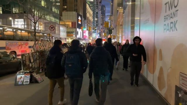 New York - Walking 42nd Street NYC 2023 смотреть онлайн