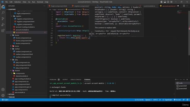 ASP.NET Core Identity and Angular (part 2) смотреть онлайн