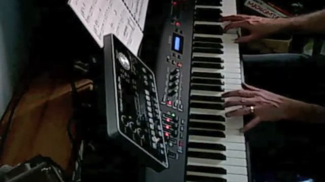 Kawai MP6 Practice Session 12 Bar Blues from a Rock Piano book смотреть онлайн