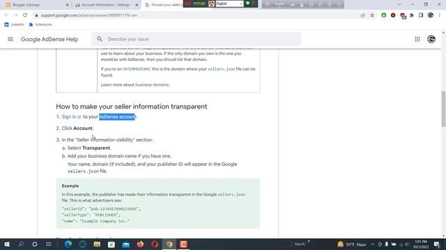 How to Fix google seller.json file issue in google AdSense- sellers.json file issue solved by GM! смотреть онлайн
