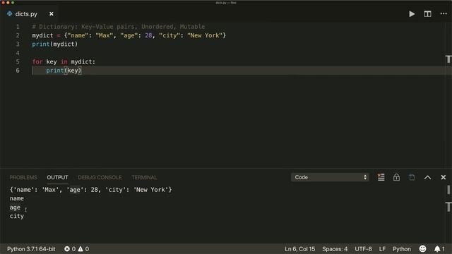 Dictionaries in Python - Advanced Python 03 - Programming Tutorial смотреть онлайн
