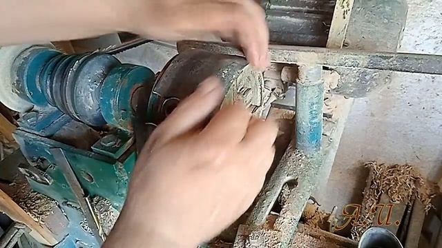 Как выглядит токарный патрон по резиновой защитой. смотреть онлайн