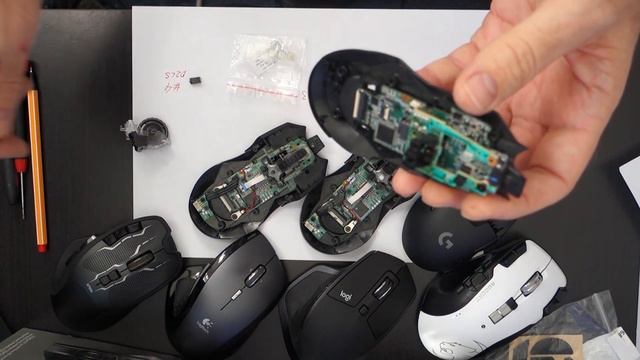 Logitech G903 disassemble | Repair the Middle Click Wheel | Soft (D2LS-21 Omron) click | Part2 смотреть онлайн