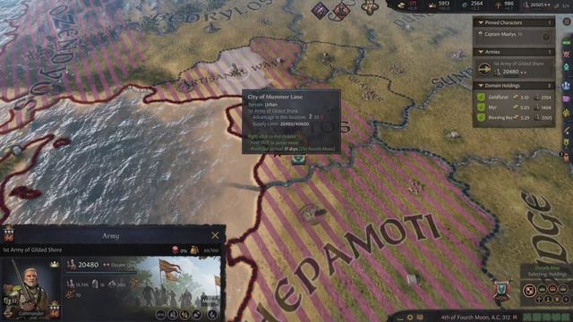 The Rise of The Three Daughters | CK3 AGOT (The Disputed Lands - 8) смотреть онлайн