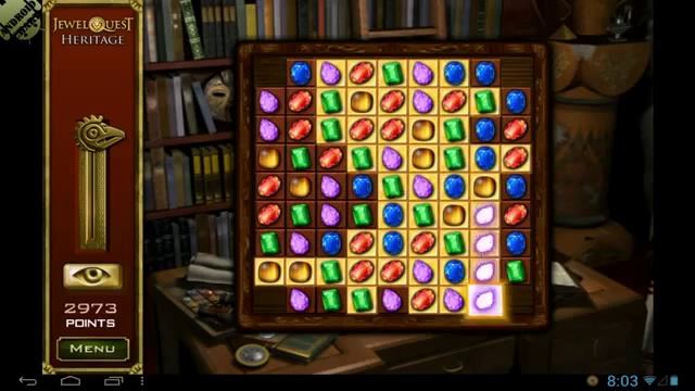 Jewel Quest Heritage Геймплей Игры на Андроид HD Обзор смотреть онлайн