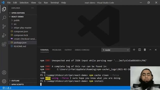 Stripe Payment Gateway Integration in React JS | Pre-built Checkout Page | 100% Working смотреть онлайн