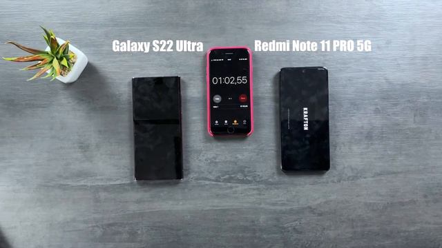 Galaxy S22 Ultra vs Redmi Note 11 PRO 5G Speed Test смотреть онлайн