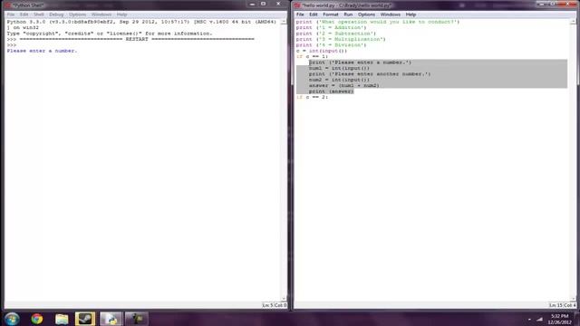 Python Tutorials - If Statements смотреть онлайн