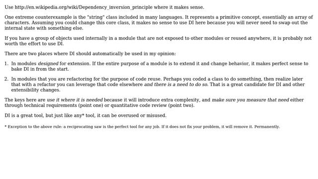 Software Engineering: When NOT to apply the Dependency Inversion Principle? (7 Solutions!!) смотреть онлайн
