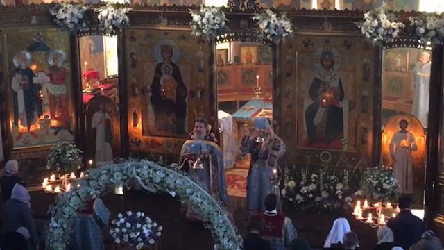 07.04.2020. БЛАГОВЕЩЕНИЕ. ЛИТУРГИЯ. Запись трансляции богослужения смотреть онлайн