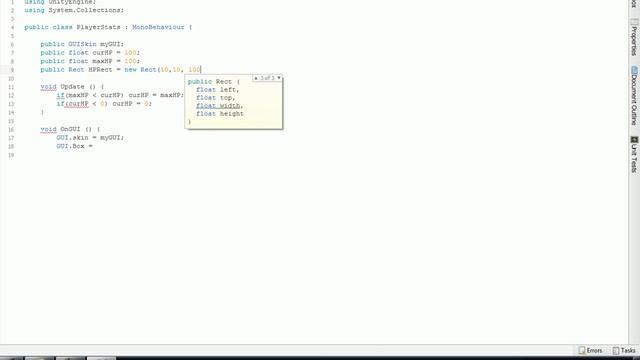 Урон от частиц(радиации) ч. 1.1 - создание частиц и бара здоровья смотреть онлайн