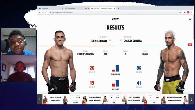 UFC 256 Results: Figueiredo vs Moreno! (Main card) смотреть онлайн