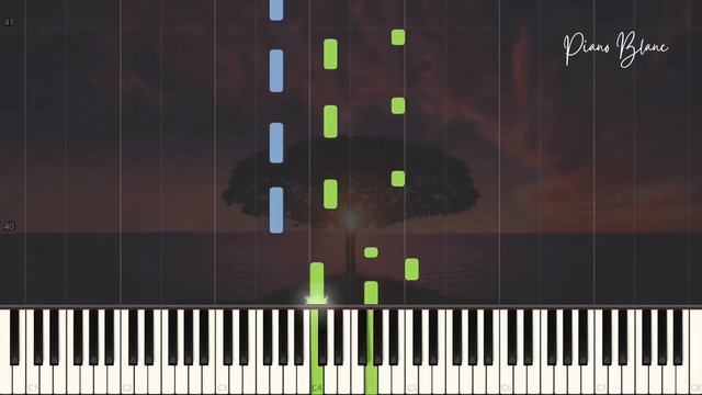 Una Mattina - Ludovico Einaudi / Easy Piano Tutorial смотреть онлайн