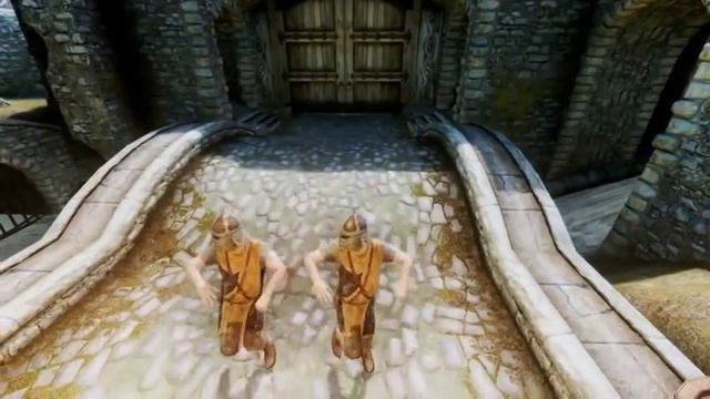 Skyrim Gangnam Style Dance смотреть онлайн