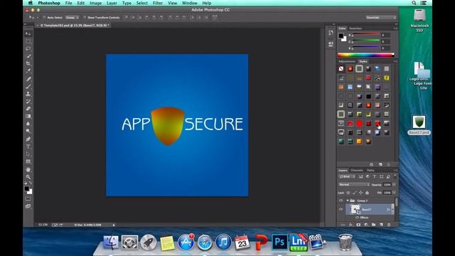 Creating a Logo using Photoshop Templates - 2013 смотреть онлайн