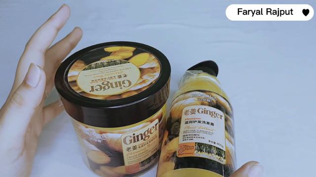 Ginger Hair Mask And Shampoo Review | It Works Or Not 🤔| Faryal Rajput