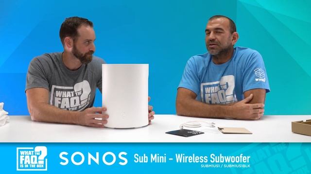 Episode 113: Sonos Sub Mini SUBM1US1 | What the FAQ is in the Box? смотреть онлайн