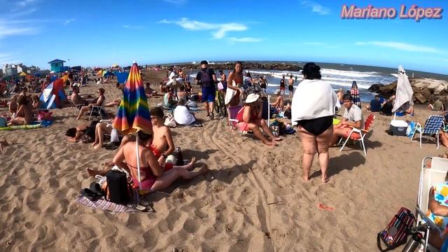 4K⁶⁰ ? - ? BEACH WALK ☀️ (Playas De La Perla) ?️ - Mar Del Plata-ARGENTINA-Walking Tour-TRAVEL-Vlog