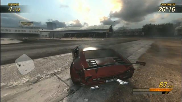 DESTRUYENDO COCHES!! AY SOBREVIVIENTES?!?! FATAL!! | FlatOut Ultimate Carnage смотреть онлайн