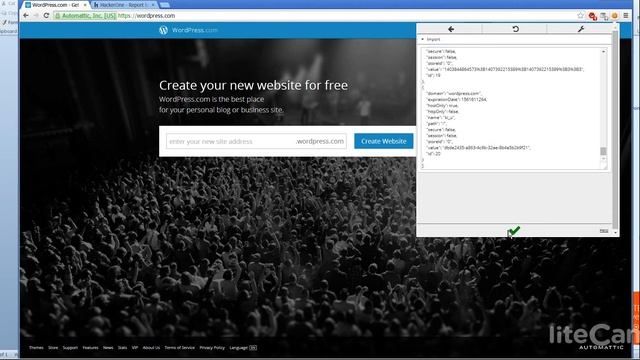 wordpress.com security hole — login without username or password смотреть онлайн