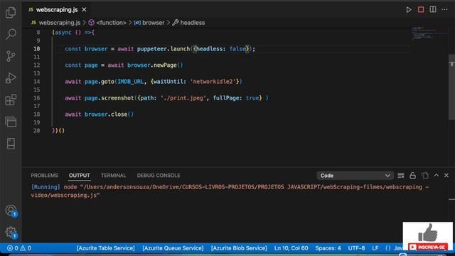 Construa um Web Scraping - Simples - Com JavaScript смотреть онлайн