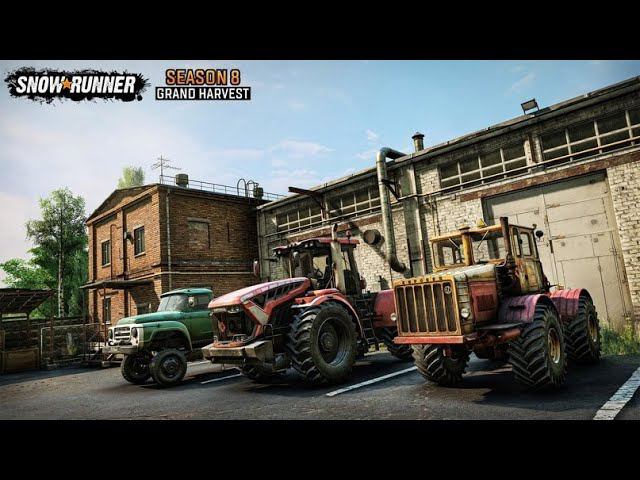 SnowRunner DLC Новый регион Белозерские поляны 03.09.2022 4K смотреть онлайн