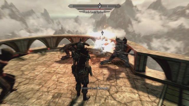 Bullying snow elf to extinction Skyrim смотреть онлайн