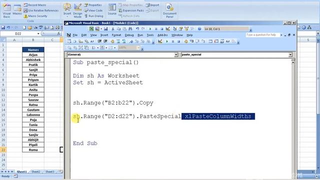 Way to use paste special formula in excel vba. смотреть онлайн