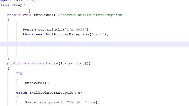 #7 JAVA Programming in Tamil - Exception Handling Part2 смотреть онлайн