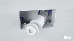 Roca замена прокладки инсталляций Duplo WC когда бежит вода в унитазе